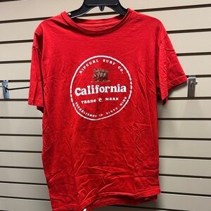 Rip Curl Red California Tee